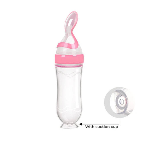 Baby Silicone Spoon Bottle pack of 6